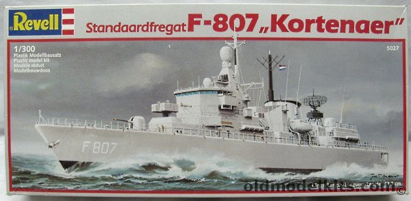 Revell 1/300 F-807 (F807) Kortenaer Standaardfregat - Guided Missile Frigate, 5027 plastic model kit